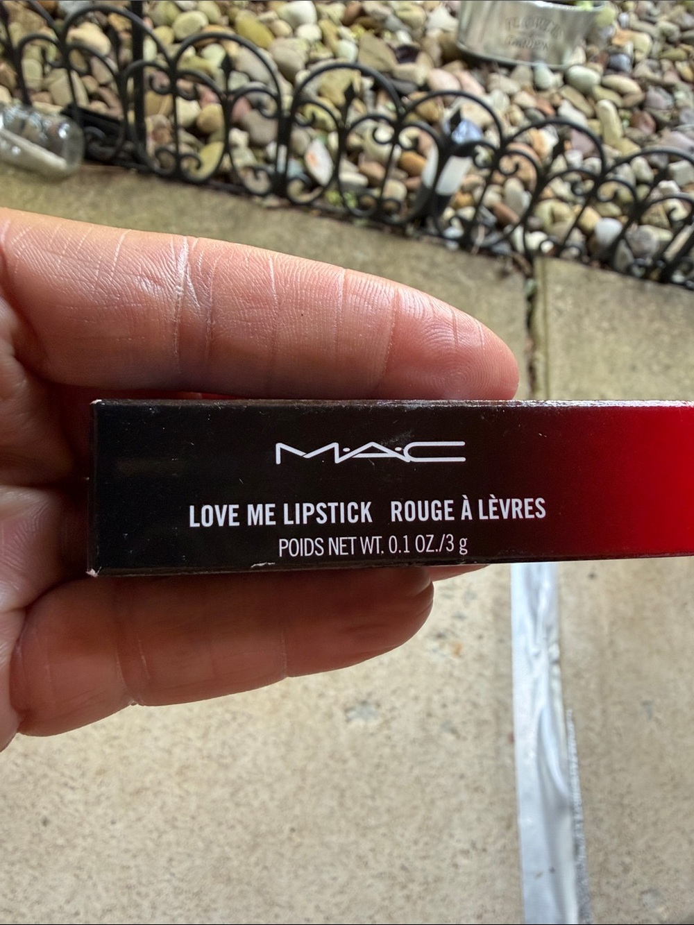 MAC Cosmetics Love Me Lipstick – Black & Red Packaging